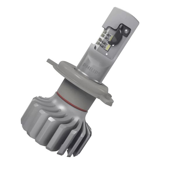 Ampoule LED H4 Ultinon PRO6000 12V +230% de lumière en plus LUM11342U6000X1 Moto Philips | leonleds