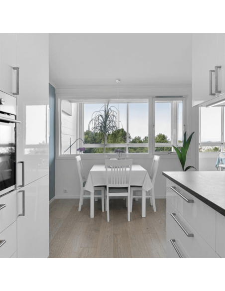 Ambiente Lámpara de techo semiempotrada Tania 1XGU10 Blanco | LeonLeds