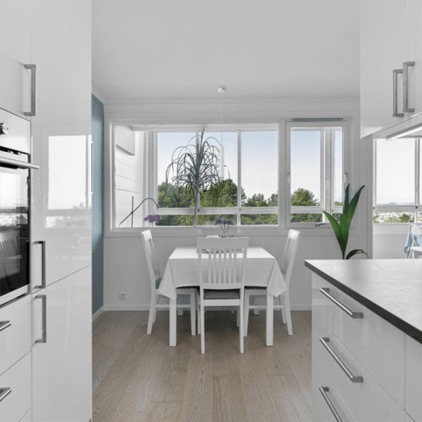 Environnement Plafonnier semi-encastré Tania 1XGU10 Blanc | leonleds