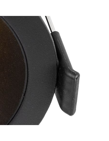 Refletor LED preto embutido IP44 6W - 50W Mudança de cor CCT Switch UGR 19 Triac Libertad 6 borracha | leonleds