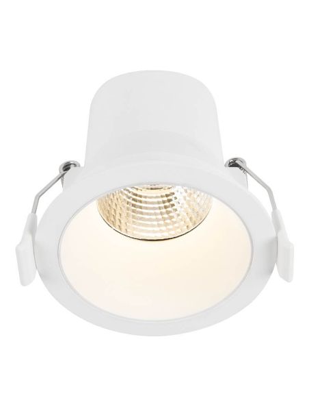 Spot LED encastré IP44 6W - 50W Changement de couleur CCT Switch UGR 19 Triac Libertad 6 Blanc | leonleds