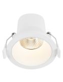 Luz embutida LED 9W - 80W Mudança de cor Interruptor CCT UGR 19 Triac Libertad 9 Branco | leonleds