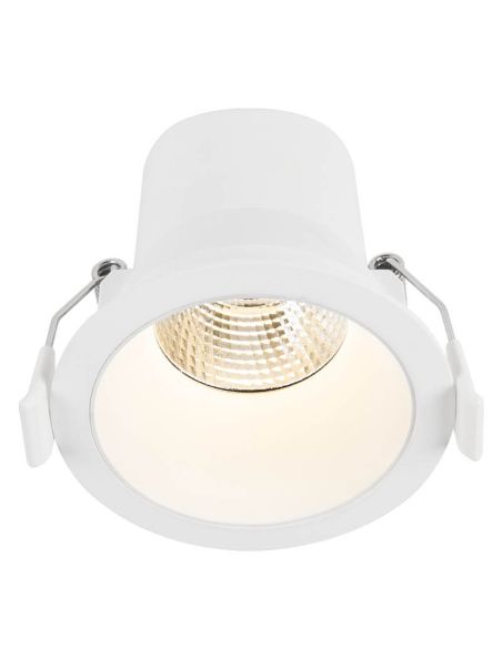 Foco empotrable LED 9W - 80W Cambio color CCT Switch UGR 19 Triac Libertad 9 Blanco | LeonLeds