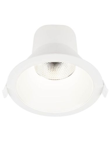Foco empotrable LED potente 12W - 90W Cambio color CCT Switch UGR 19 Triac Libertad 12 HoffLight | LeonLeds