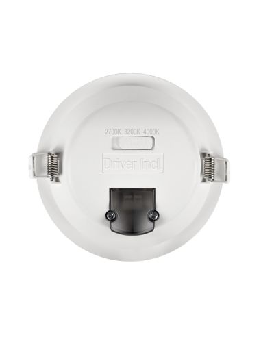 Foco empotrable LED potente 12W - 90W Cambio color CCT Switch UGR 19 Triac Libertad 12 HoffLight | LeonLeds