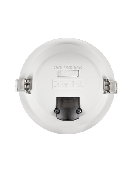 Foco empotrable LED potente 12W - 90W Cambio color CCT Switch UGR 19 Triac Libertad 12 HoffLight | LeonLeds