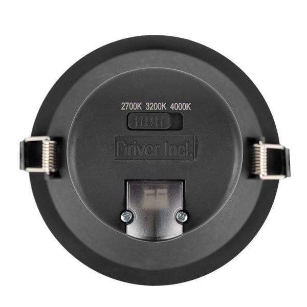 Foco empotrable LED potente 12W - 90W Cambio color CCT Switch UGR 19 Triac Libertad 12 HoffLight | LeonLeds