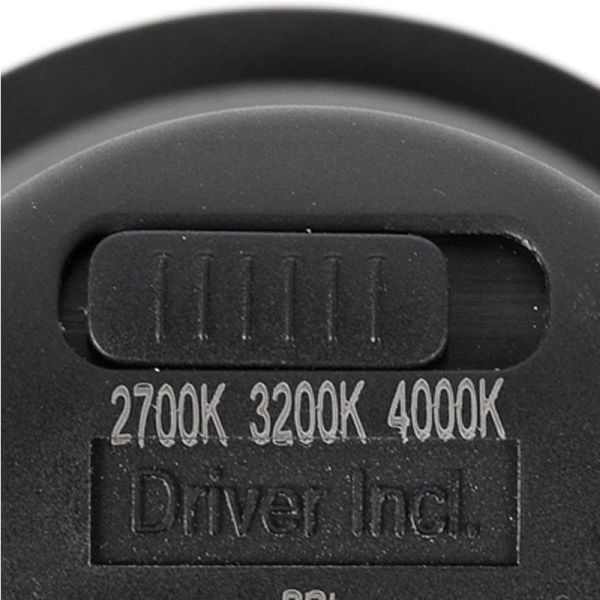 Interruptor Foco empotrable LED potente 12W - 90W Cambio color CCT Switch UGR 19 Triac Libertad 12 HoffLight | LeonLeds