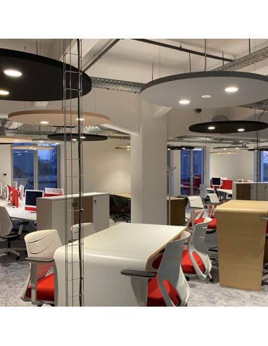 Environnement Spot encastrable LED puissant 12W - 90W Changement de couleur Commutateur CCT UGR 19 Triac Libertad 12 HoffLight |