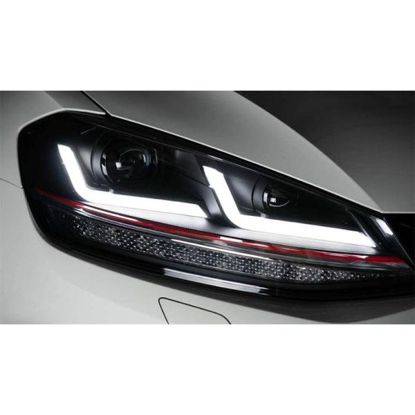 Faróis de LED aprovados Golf VII LEDriving GTI Pack 2 LEDHL109-GTI (2017-2020) Após remodelação Osram | leonleds