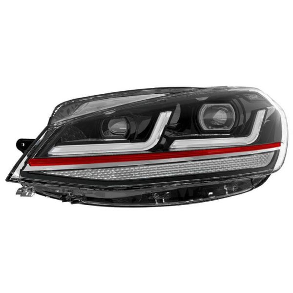 Faróis de LED aprovados Golf VII LEDriving GTI Pack 2 LEDHL109-GTI (2017-2020) Após remodelação Osram | leonleds