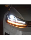 Faróis de LED aprovados Golf VII LEDriving GTI Pack 2 LEDHL109-GTI (2017-2020) Após remodelação Osram | leonleds
