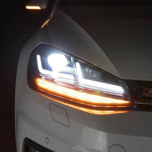 Faróis de LED aprovados Golf VII LEDriving GTI Pack 2 LEDHL109-GTI (2017-2020) Após remodelação Osram | leonleds