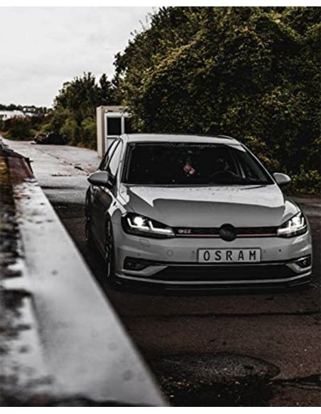 Faróis de LED aprovados Golf VII LEDriving Pack 2 LEDHL109-BK (2017-2020) após remodelação Osram | leonleds