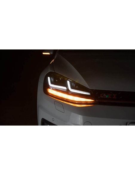 Phares LED Homologués Golf VII LEDriving Pack 2 LEDHL109-BK (2017-2020) Après Res-tyling Osram | leonleds