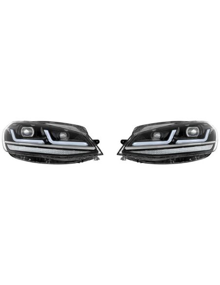 Faros Full LED Homologados Golf VII LEDriving GTI Pack 2 LEDHL109-BK (2017-2020) Despues Res-tyling Osram | LeonLeds