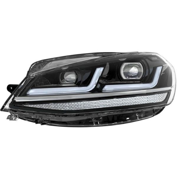 Faróis de LED completos aprovados Golf VII LEDriving GTI Pack 2 LEDHL109-BK (2017-2020) Após remodelação Osram | leonleds