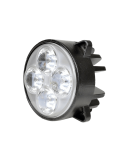 Faro LED redondo empotrable 40W de con conector 9005 12/24V luz| LeonLeds