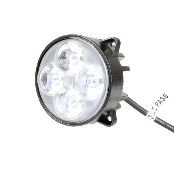 Faro LED redondo empotrable 40W de con conector 9005 12/24V  | LeonLeds