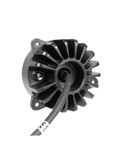 Refletor LED embutido redondo 40W com conector 9005 cabo 12/24V| leonleds