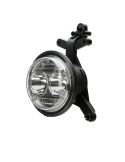 Faro LED redondo empotrable largo alcance 60W de con conector 9005 12/24V soporte| LeonLeds