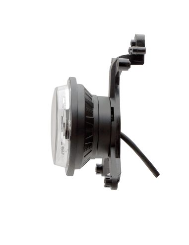 Refletor LED redondo embutido de longo alcance de 60W com conector lateral 9005 12/24V | leonleds