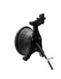 Faro LED redondo empotrable largo alcance 60W de con conector 9005 12/24V cable | LeonLeds