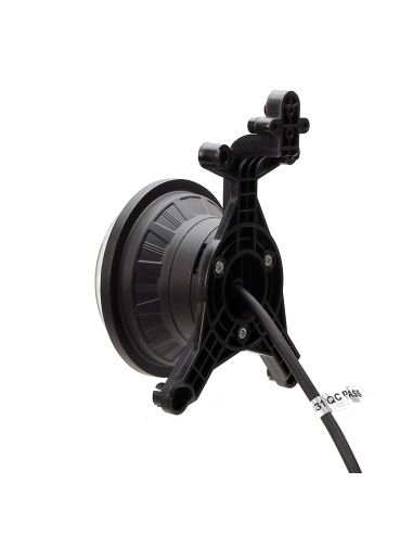 Spot LED rond encastrable longue portée 60W avec connecteur 9005 câble 12/24V | leonleds