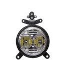 Faro LED redondo empotrable largo alcance 60W de con conector 9005 12/24V  | LeonLeds