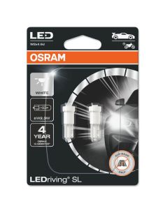 Bombillas LED Osram T5 6000K 12V (2Uds) LEDriving SL 2825DWP-02B Osram | LeonLeds