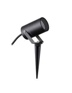 Piqueta exterior GU10 IP65 Quebec negro