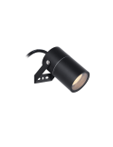 Piqueta exterior GU10 IP65 Quebec negro detalle