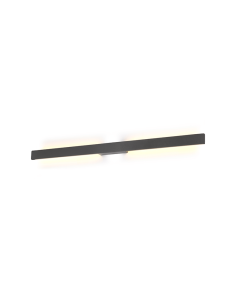 Aplique exterior LED pequeño Lotus gris oscuro - IP54