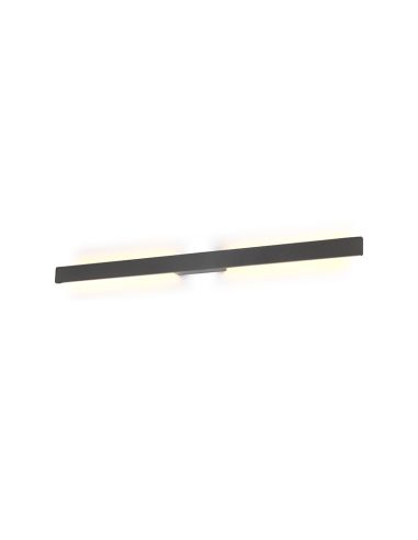 Aplique exterior LED pequeño Lotus gris oscuro - IP54