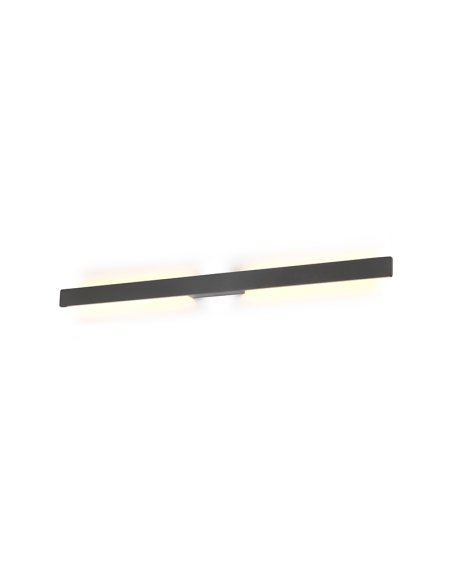 Aplique exterior LED pequeño Lotus gris oscuro - IP54