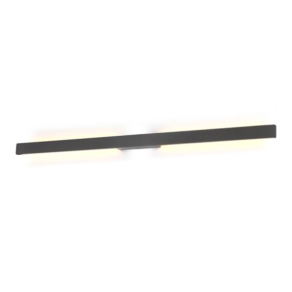Aplique exterior LED grande Lotus gris oscuro 24W - IP54