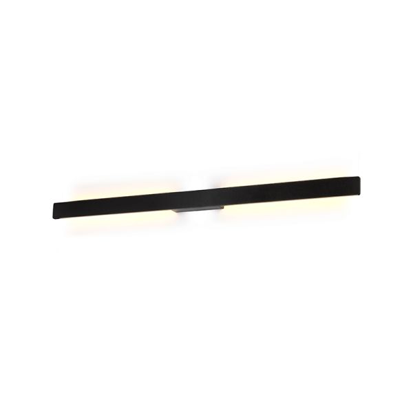 Aplique exterior LED pequeño Lotus negro 20W - IP54