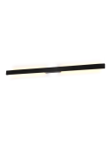 Aplique exterior LED grande Lotus negro 24W - IP54