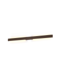 Aplique exterior LED pequeño Lotus corten 20W - IP54