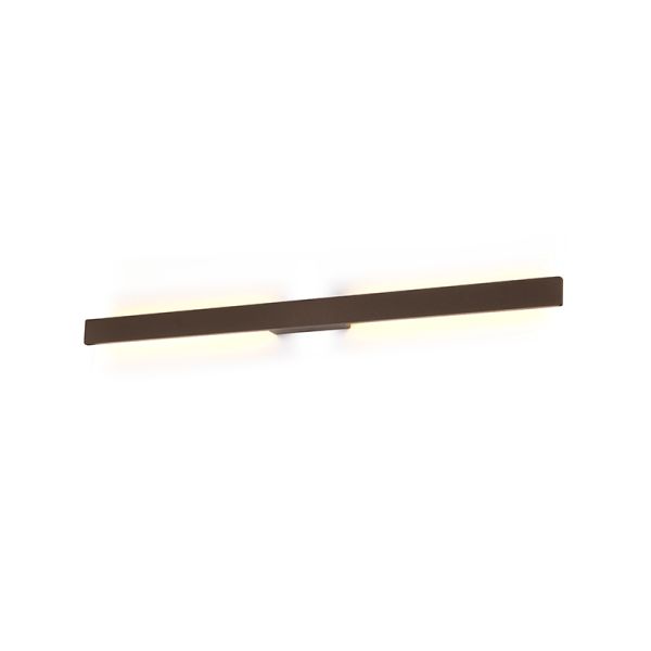 Aplique exterior LED pequeño Lotus corten 20W - IP54