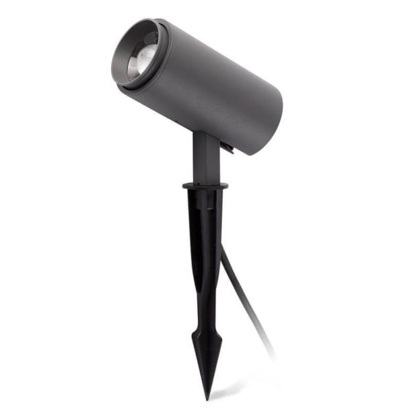 Foco con Piqueta exterior LED con Zoom 18º - 45º 8,5W 3000K 635Lm Ploom 70193 Faro Barcelona | LeonLeds