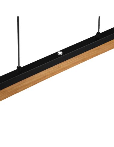 Lámpara colgante LED altura Kerale 25W vista de cerca| LeonLeds