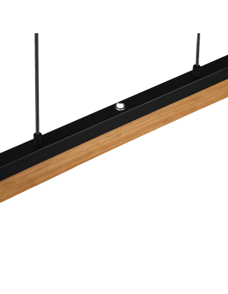Lámpara colgante LED altura Kerale 25W vista de cerca| LeonLeds