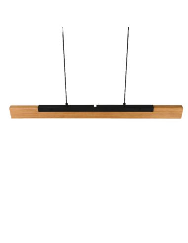 Lámpara colgante LED altura Kerale 25W foto de ambiente| LeonLeds