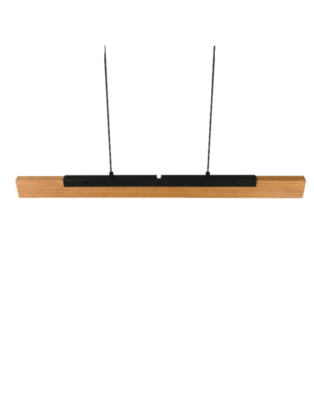 Lámpara colgante LED altura Kerale 25W foto de ambiente| LeonLeds