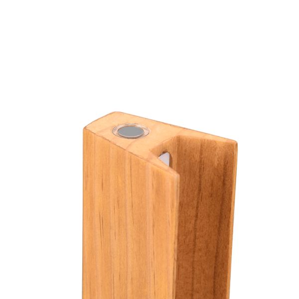 Vue rapprochée du lampadaire intégré Kerala 16W LED | leonleds