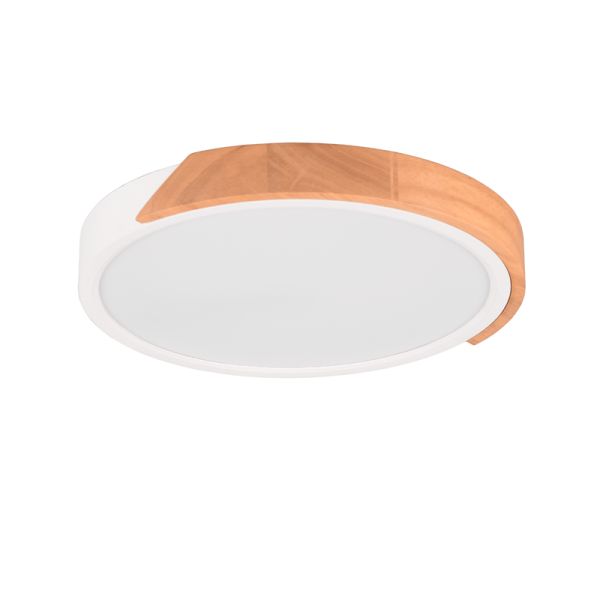 Plafón de techo LED integrado Jano 20W apagado| LeonLeds