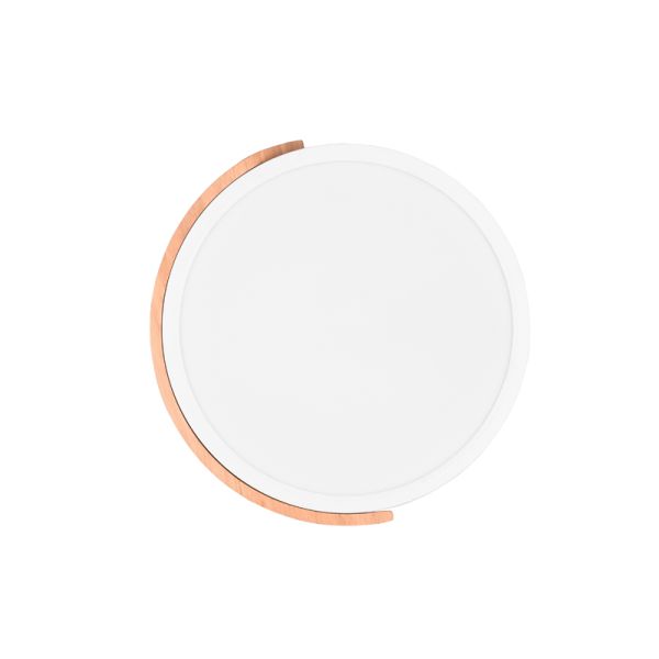 Plafón de techo LED integrado Jano 20W vista frontal| LeonLeds