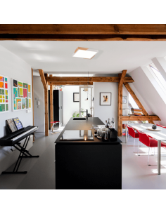 Plafonnier LED Intégré Carré 20W | leonleds 2