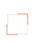 Plafón de techo LED integrado cuadrado 20W con luz| LeonLeds